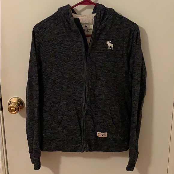 Abercrombie kids zip up jacket size 13/14 - Picture 1 of 3